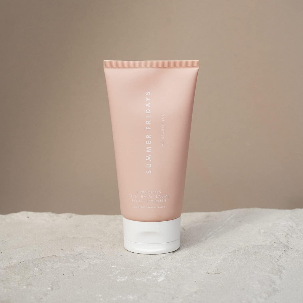Summer Fridays Babymoon Belly Balm - Nourishing Balm + Body Moisturizer Enriched with Calendula Oil + Vitamin E to Help Reduce