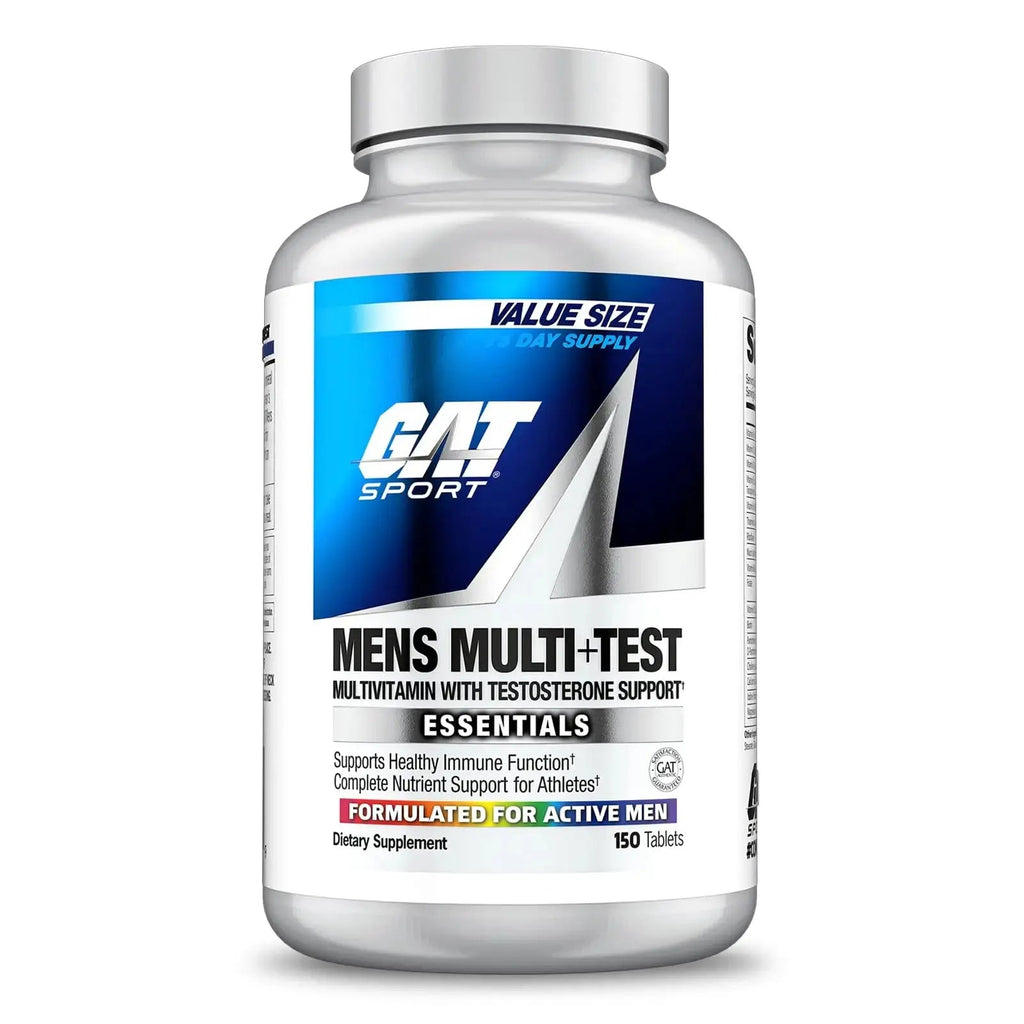 GAT SPORT Men's Multi + Test, Premium Multivitamin Tablets (150 Count) GAT SPORT Au supplements