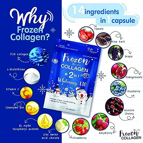 Frozen Collagen 2in1 Whitening X10 Frozen Collagen Au supplements