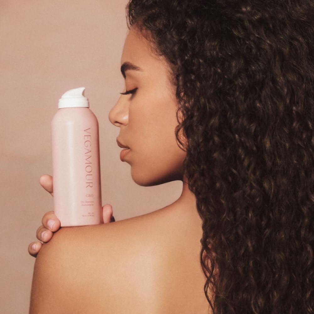 VEGAMOUR GRO Dry Shampoo Full Size, Volumizing Dry Shampoo Spray Formulated Without Benzene, Supports Thicker Fuller Looking Hair, Natural Citrus Scent, 3.95 oz VEGAMOUR Au supplements