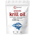 Micro Ingredients Antarctic Krill Oil Supplement, 2,000mg Per Serving, 240 Softgels, Triple Strength, Rich in Omega-3s EPA, DHA & Natural Astaxanthin