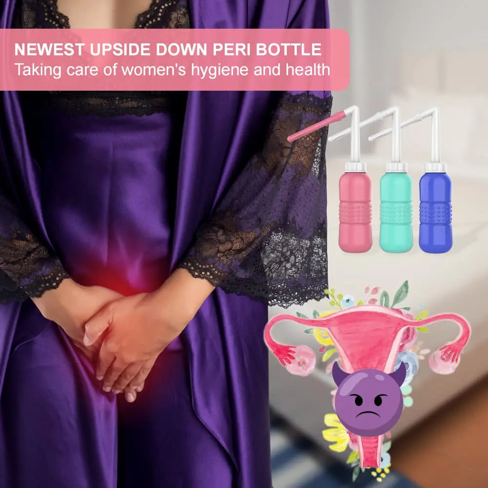 2PCS Vaginal irrigation Intimate Wash for Women,Portable Bidet Travel Bidets,Peri Bottle TONELIFE Au supplements
