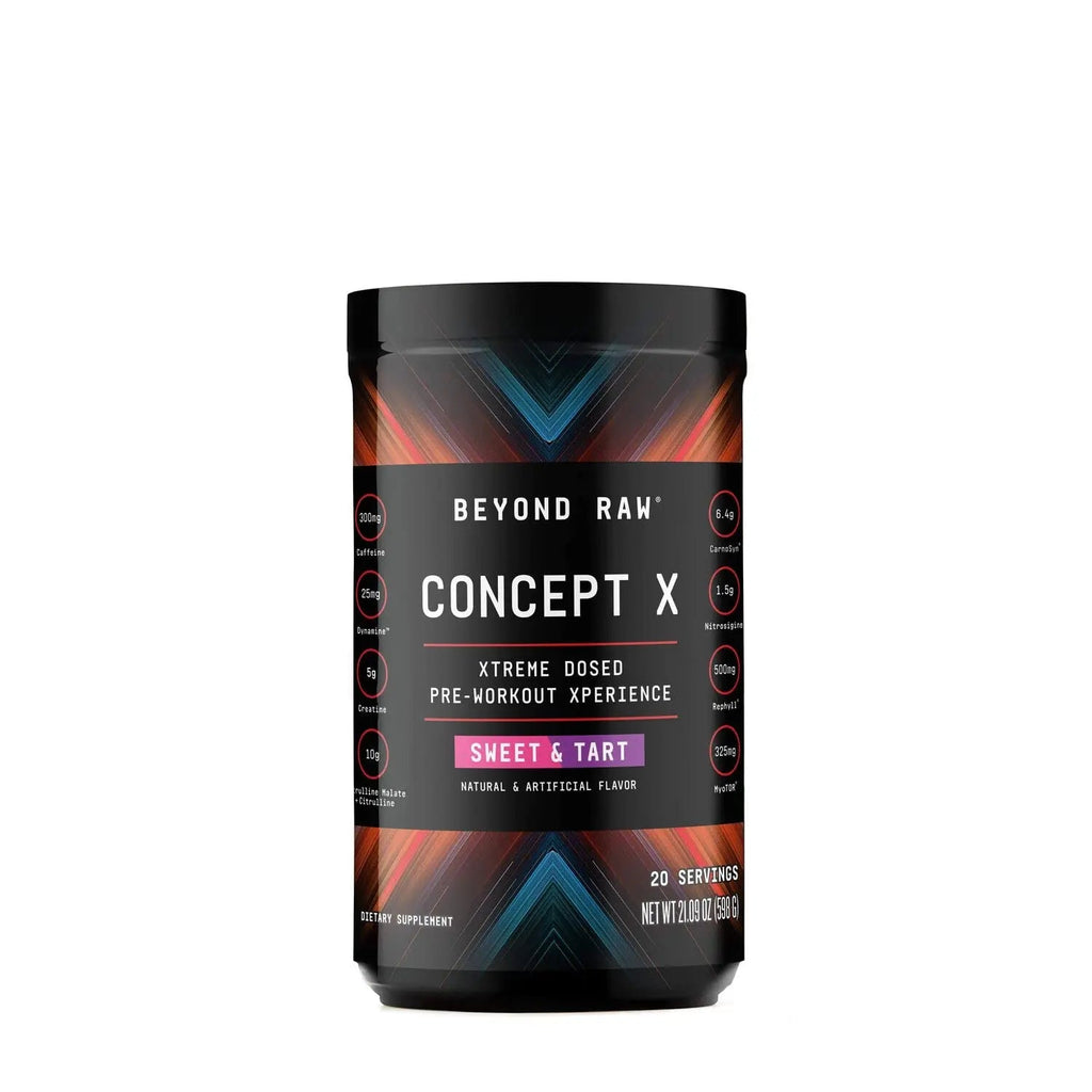 BEYOND RAW Concept X | Clinically Dosed Pre-Workout Powder | Contains Caffeine BEYOND RAW Au supplements