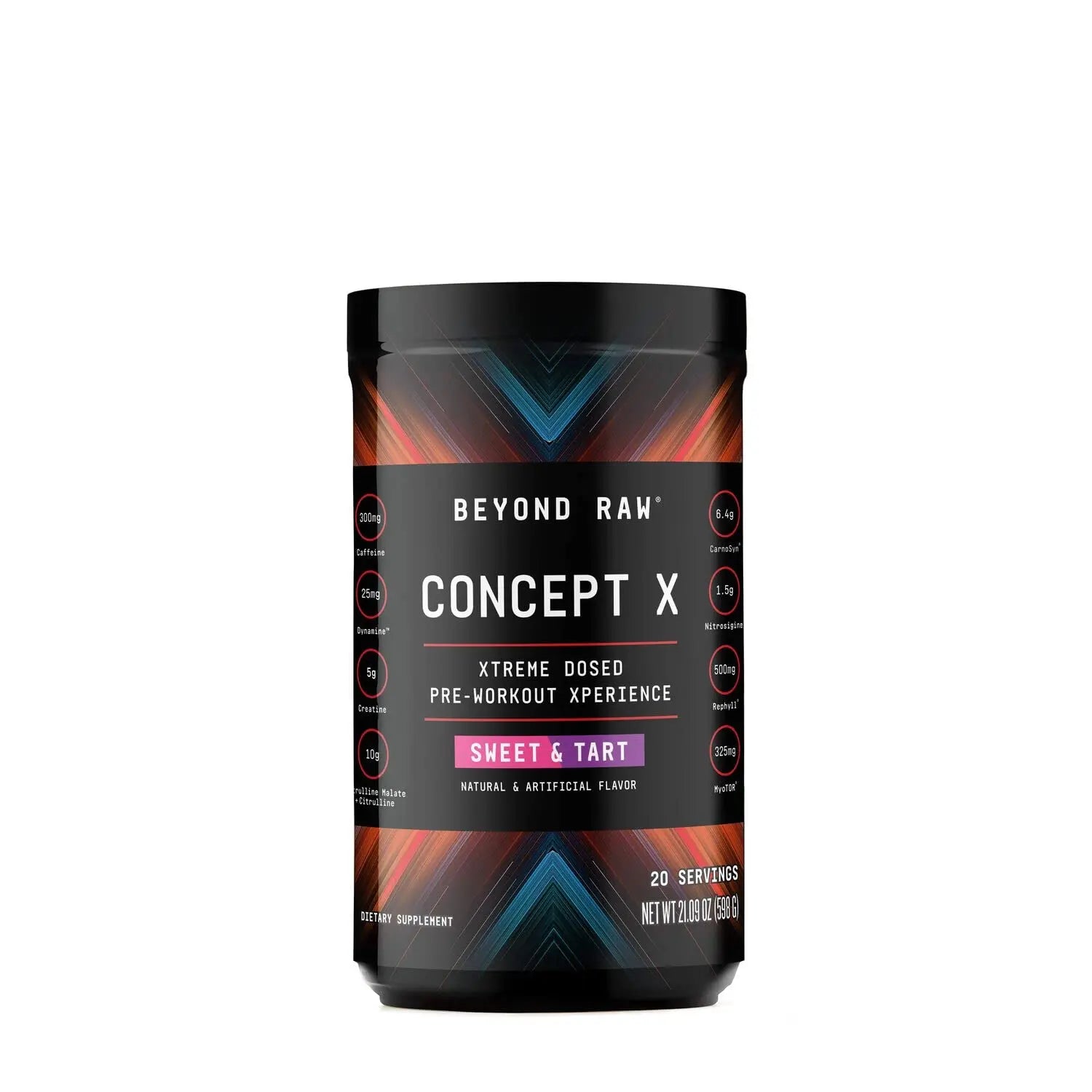 BEYOND RAW Concept X | Clinically Dosed Pre-Workout Powder | Contains Caffeine BEYOND RAW Au supplements