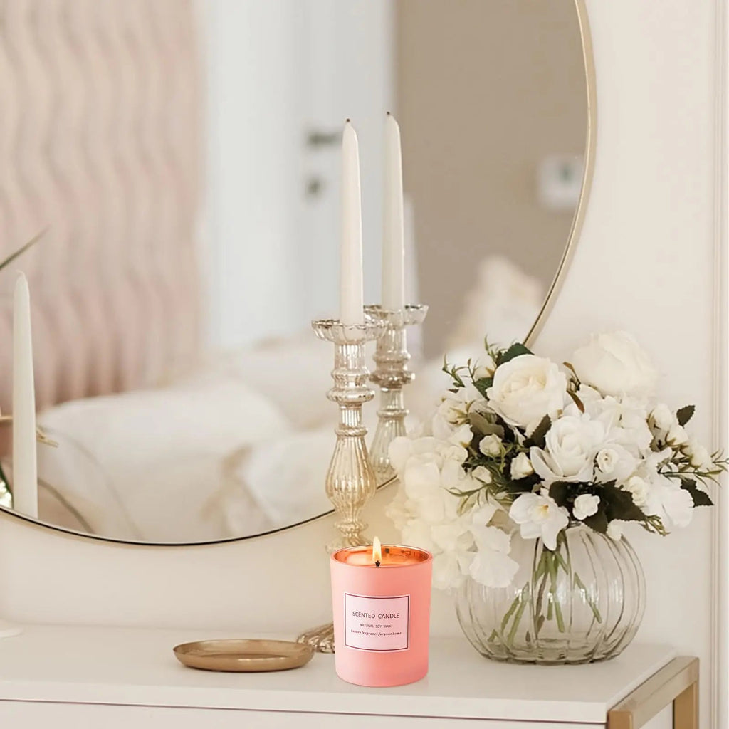 POWSHELF Scented Candle Gifts for Women, Bathroom Decor Candle for Home Scented, 5.5 Oz Jar POWSHELF Au supplements