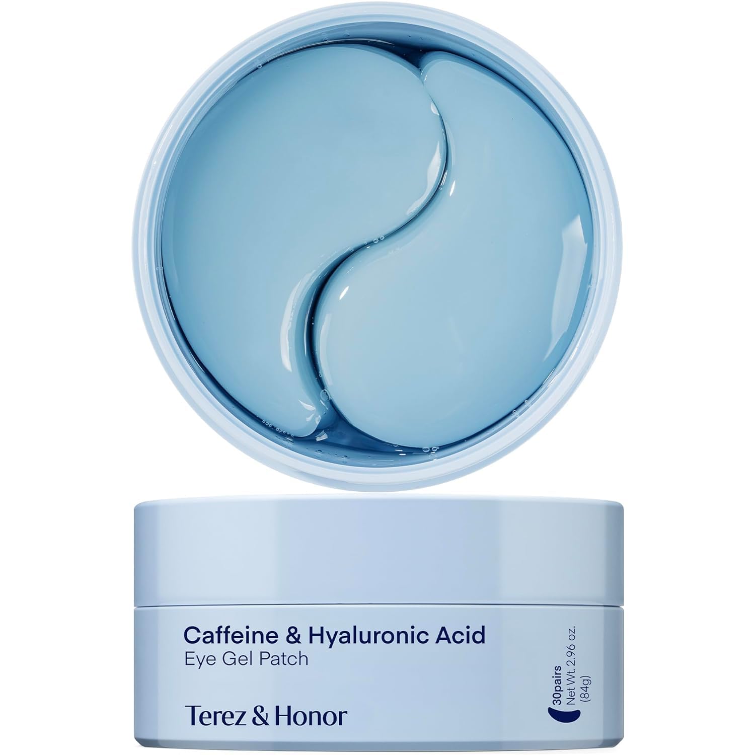 Terez & Honor Under Eye Patches for Dark Circles - 60 Korean Hydrogel Masks for Puffiness