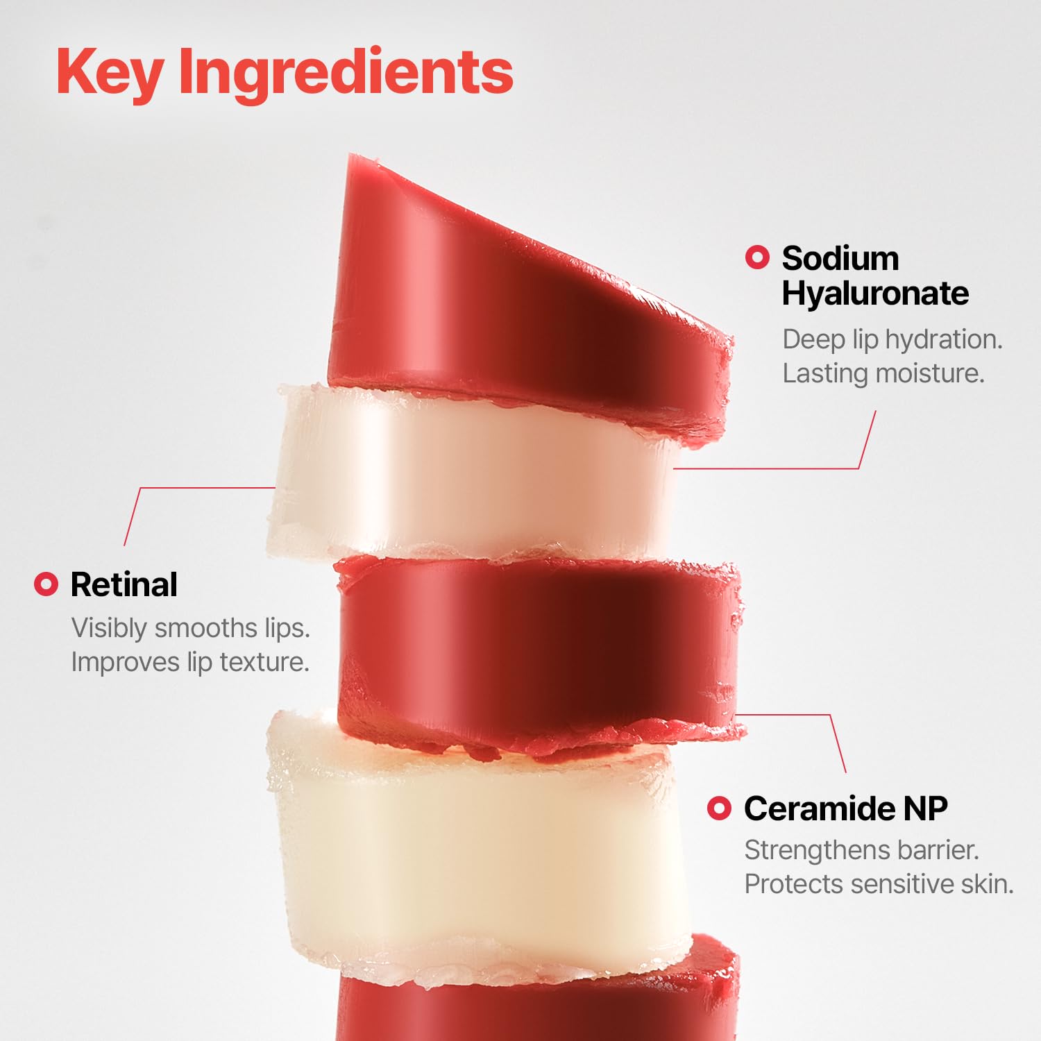 Dr.Different Retinal Lip Balm Tinted, Anti-Wrinkle Lip Treatment with Deep Hydration & Long-Lasting Moisture