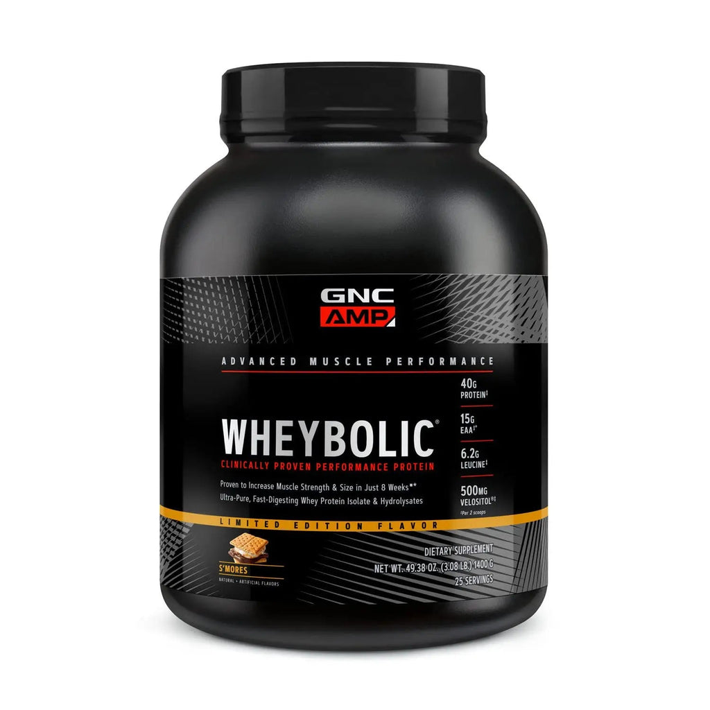 GNC AMP Wheybolic Protein Powder | Targeted Muscle Building and Workout Support Formula GNC Au supplements