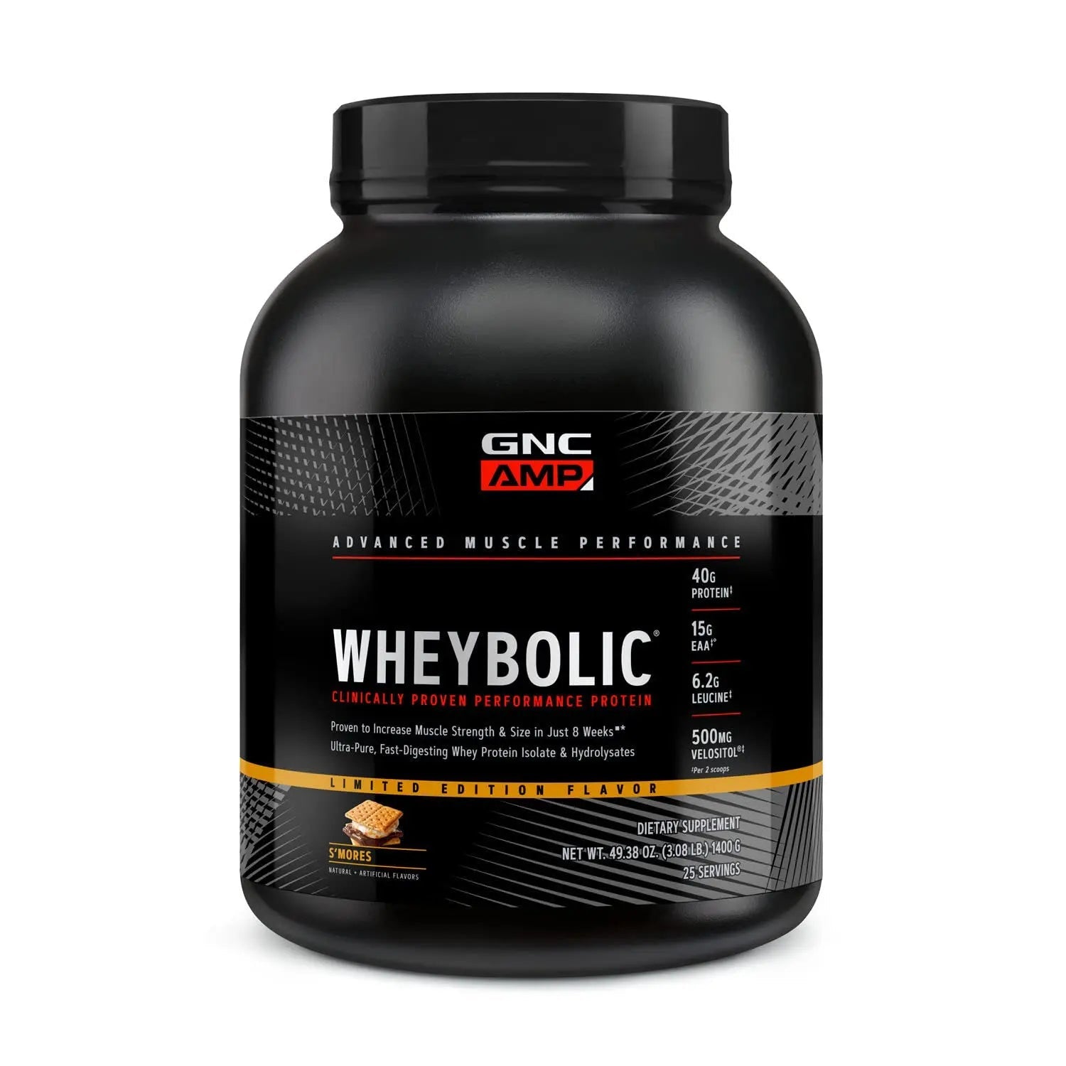 GNC AMP Wheybolic Protein Powder | Targeted Muscle Building and Workout Support Formula GNC Au supplements
