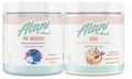 Alani Nu Breezeberry Pre Workout and BCAA Sour Peach Rings Post Workout Powder Alani Nu Au supplements