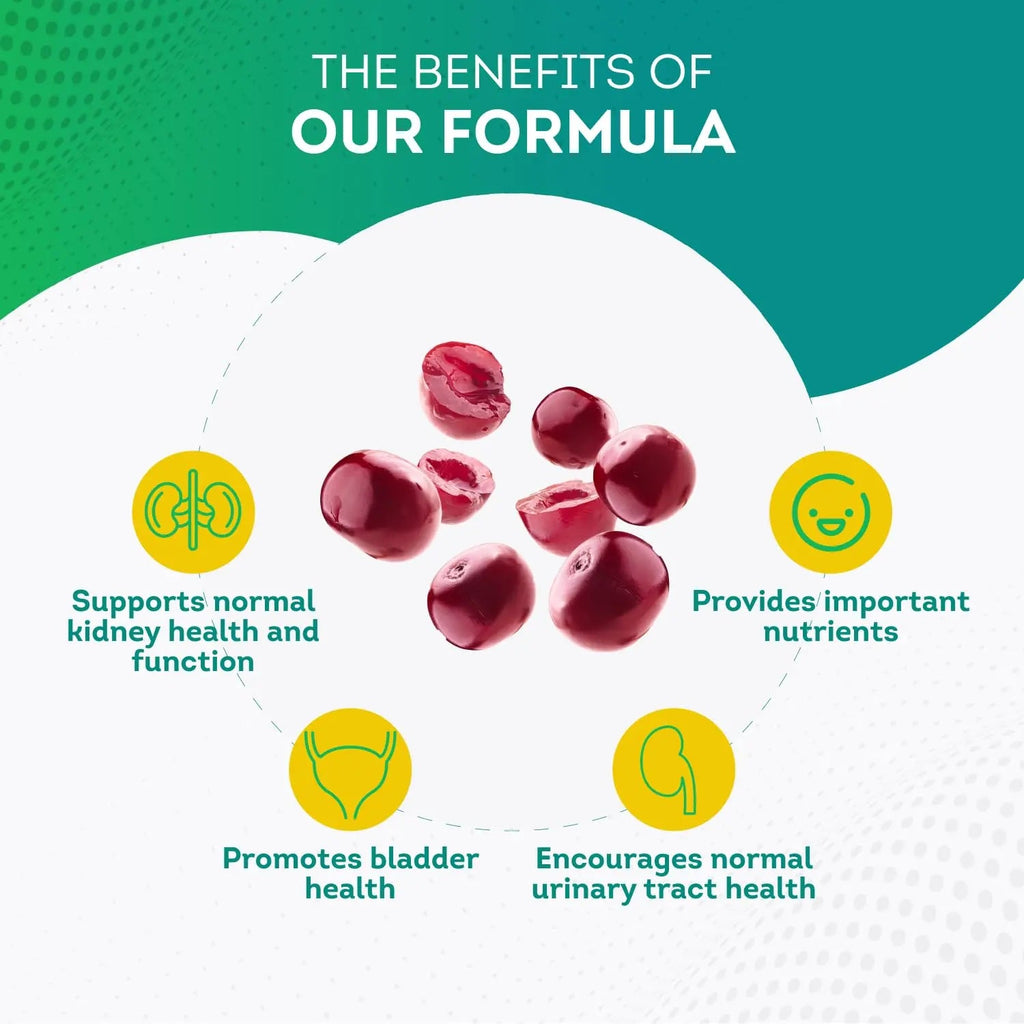 PurePremium Kidney Support Supplement with Cranberry Extract - Kidney Cleanse, Detox PurePremium Supplements Au supplements