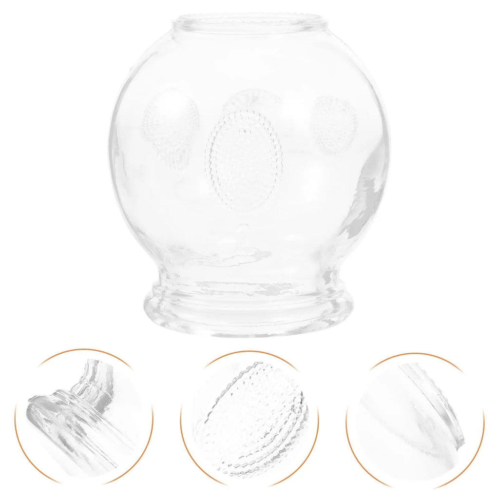 Healvian 8pcs Glass Fire Chinese Acupoint Cupping Glass Cupping Device Body Care Cupping Suction Healvian Au supplements