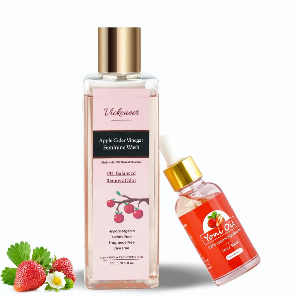 Vickoneer Yoni Wash for Women & Yoni Essential Oil, Intimate Feminine Wash Yoni Care Vickoneer Au supplements