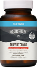 ROUNDHOUSE PROVISION Three Hit Combo by Chuck Norris – Fat Burner, Energy Booster & Wellness Support – 30-Day Supply (60 Capsules) ROUNDHOUSE PROVISION Au supplements