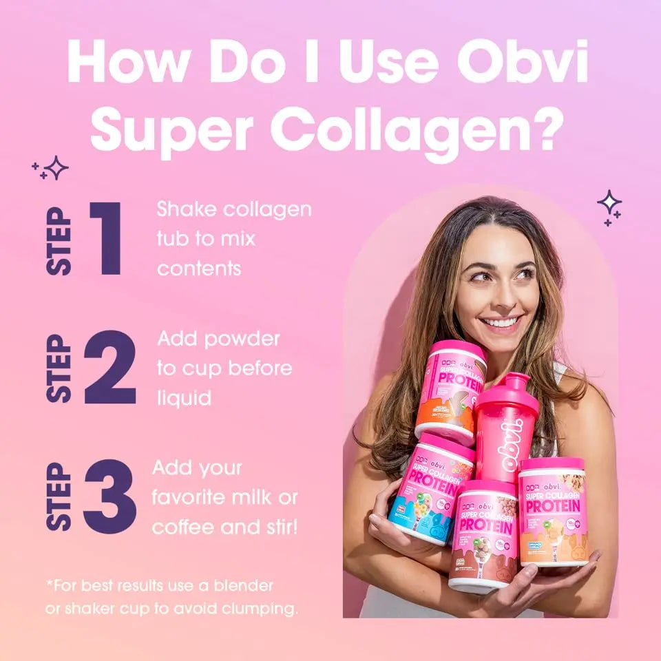 Obvi Collagen Peptides, Protein Powder, Keto, Gluten and Dairy Free, Hydrolyzed Grass Obvi Au supplements
