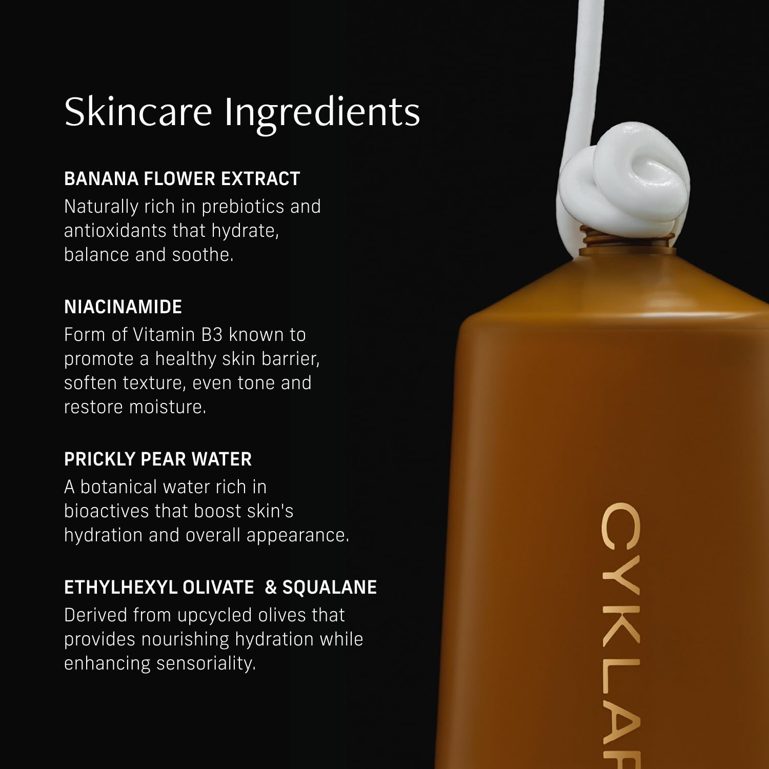 CYKLAR Nutrient Rich Body Cream – Vanilla Verve – Non-Greasy Lotion for 48-Hr Moisture –