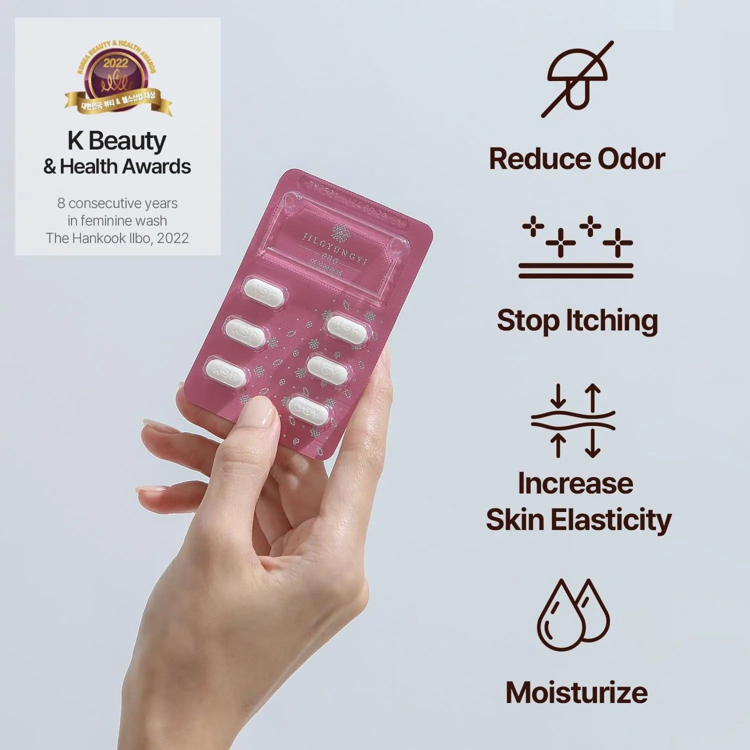 JILGYUNGYI PRO Feminine Wash Tablets - Feminine Intimate Solution - Moisturizing, Tightening JILGYUNGYI Au supplements