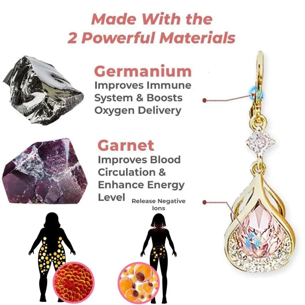 Lymphflow Magnetogen Earrings,Lymphatic Magnetotherapy Earrings,Lymphatic Earrings FleaCollar Au supplements