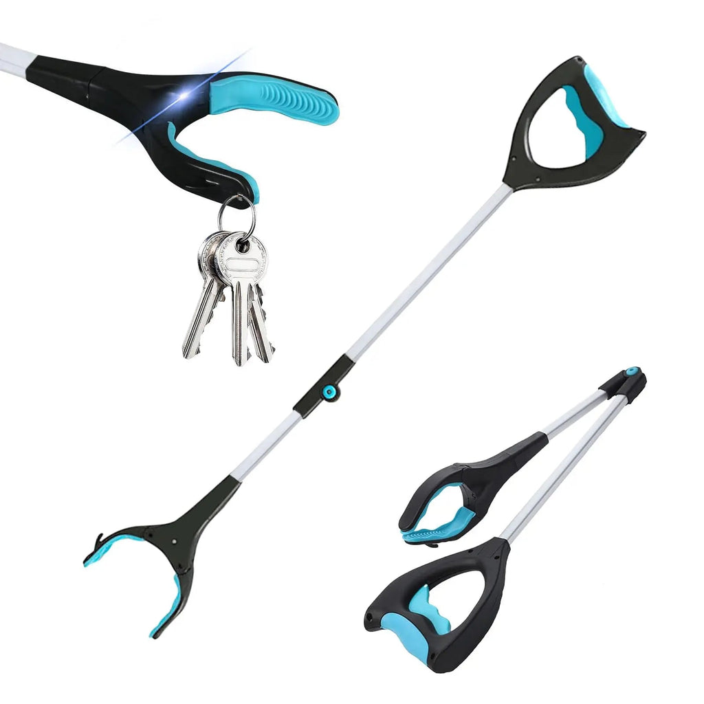 Grabber Reacher Tool, 32" Pick Up Stick Grabber with LED for Elderly and Lightweight Trash Picker Campsie Au supplements
