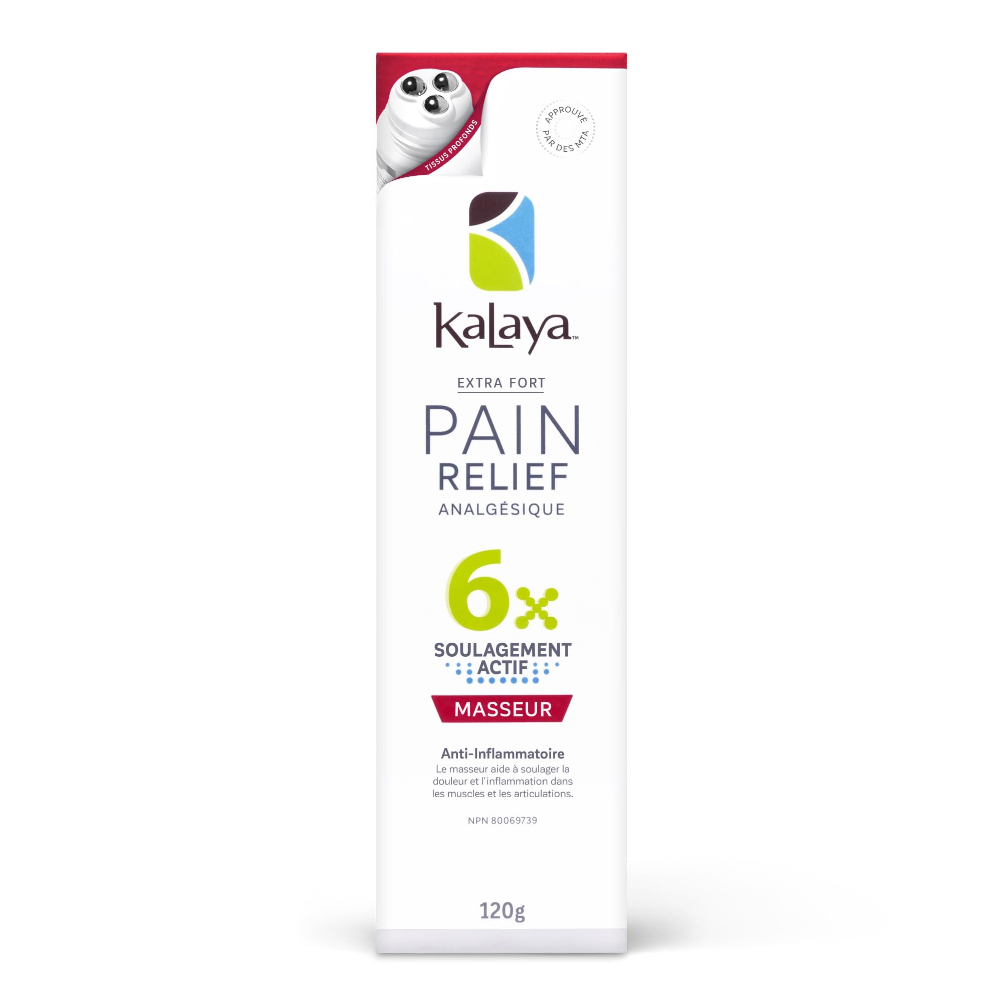 Kalaya Pain Relief Cream with Arnica – Fast-Acting Joint & Muscle Pain Relief – 6 Natural Ingredients – No-Mess Applicator – RMT-Inspired Design – Dermatologist Tested – 4.2 oz Kalaya Naturals Au supplements