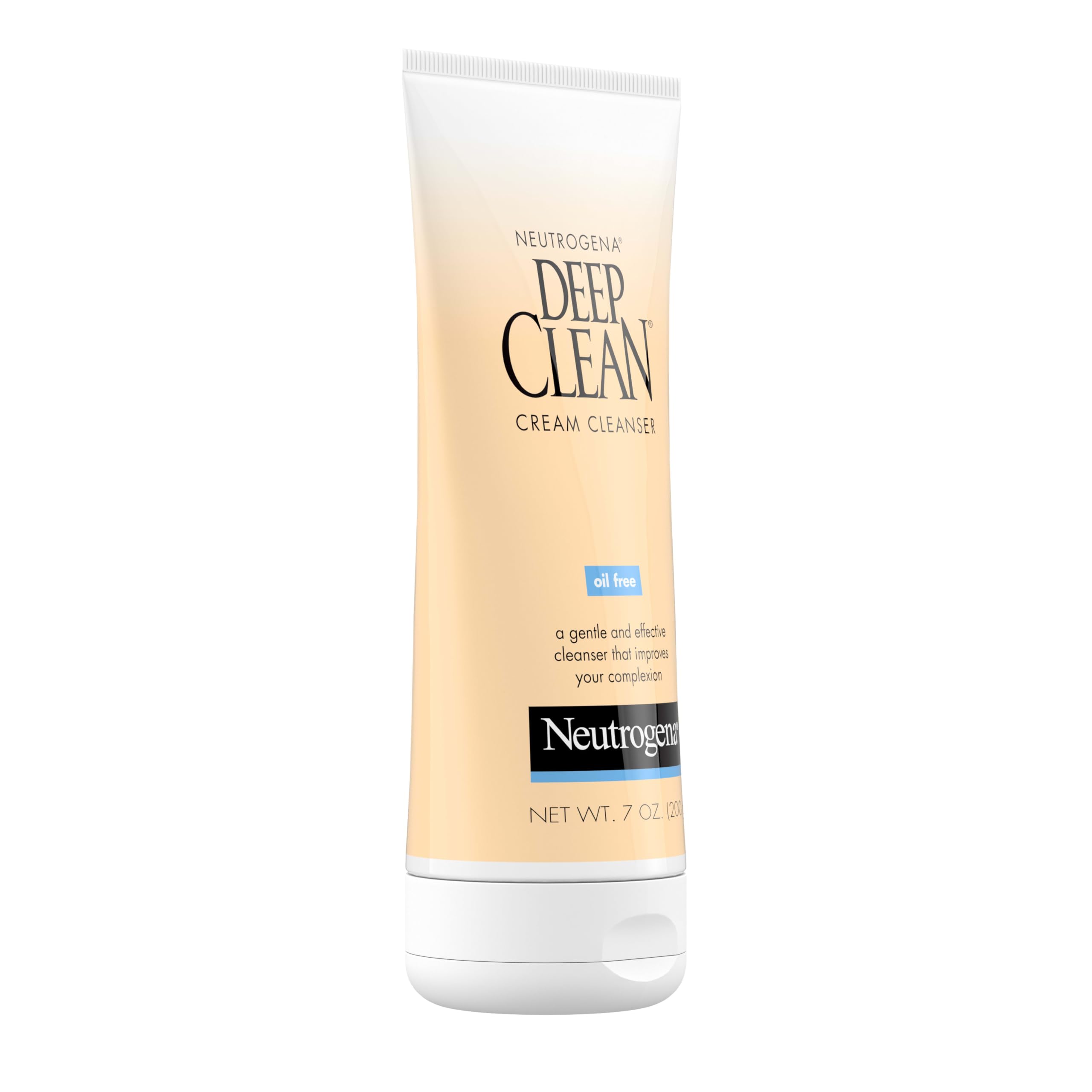 Neutrogena Deep Clean Daily Facial Cream Cleanser with Beta Hydroxy Acid to Remove Dirt