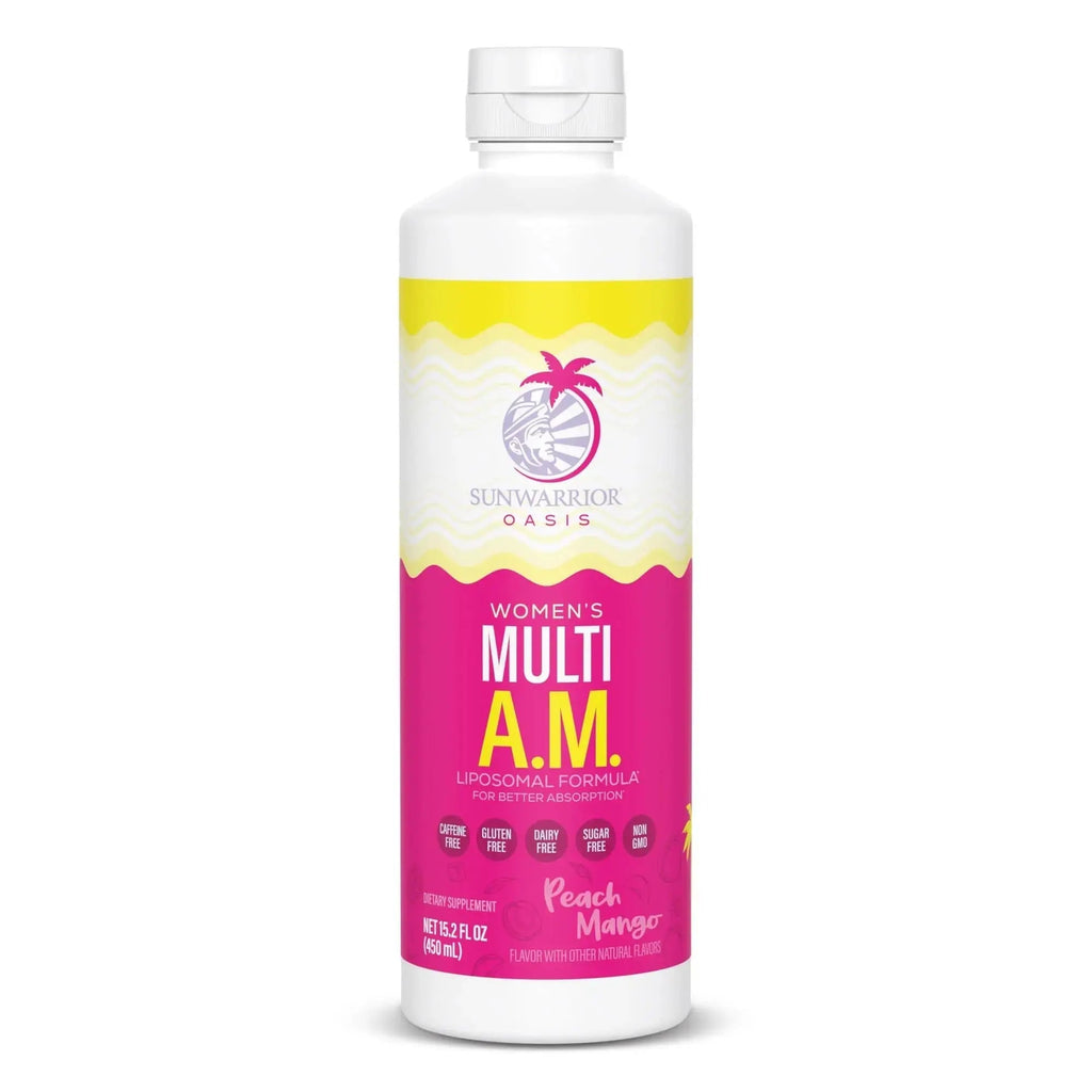 Liquid Multivitamins for Women Immune Support Supplement Liquid Vitamins for Women Multi | with B Vitamins D3 Lions Mane Ginseng Curcumin MCT Oil | Sunwarrior Au supplements