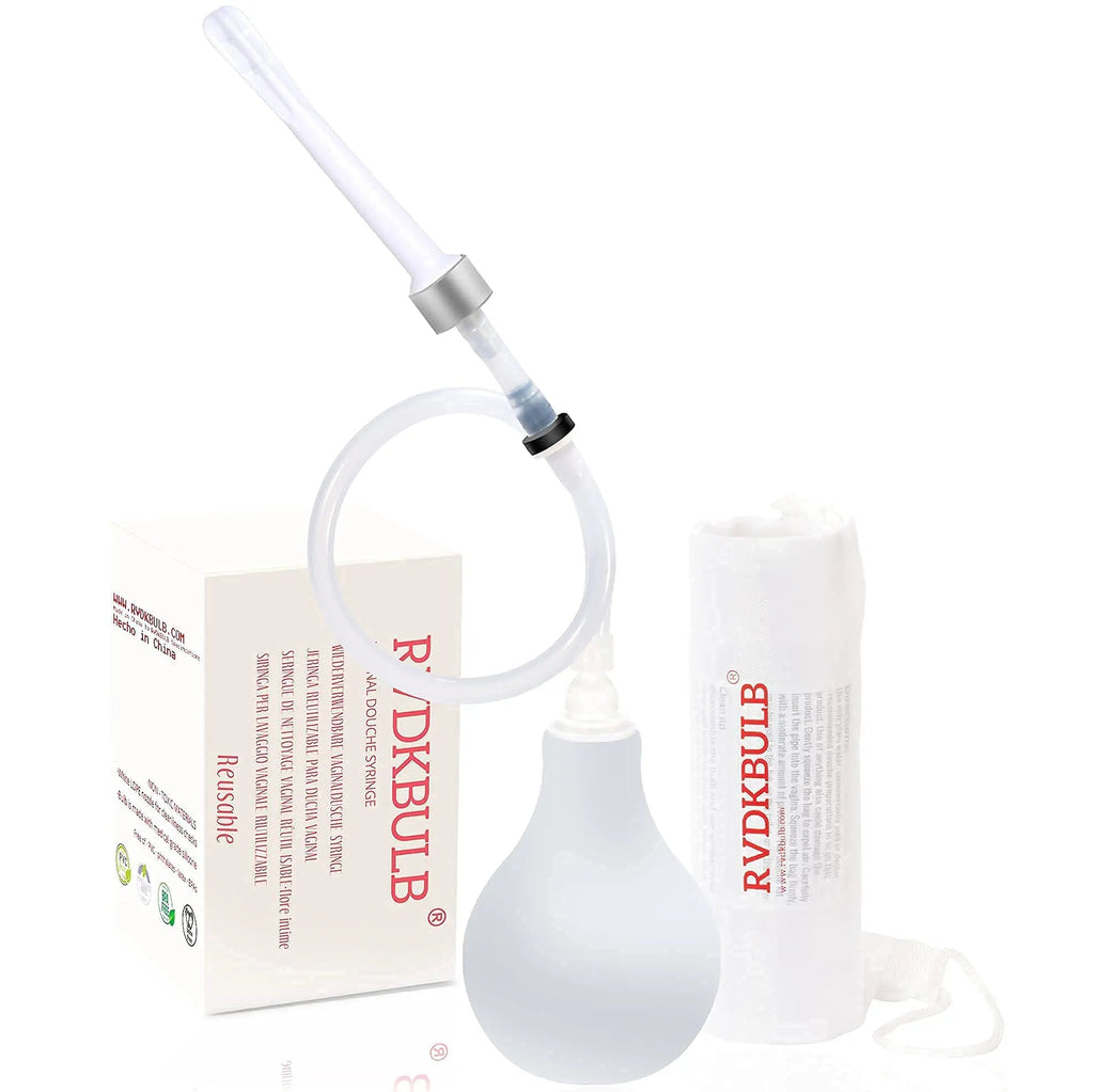 RVDKBULB Natural Vaginal Cleansing System with 3 One-Way Valves - Vaginal Douche for Women RVDKBULB Au supplements