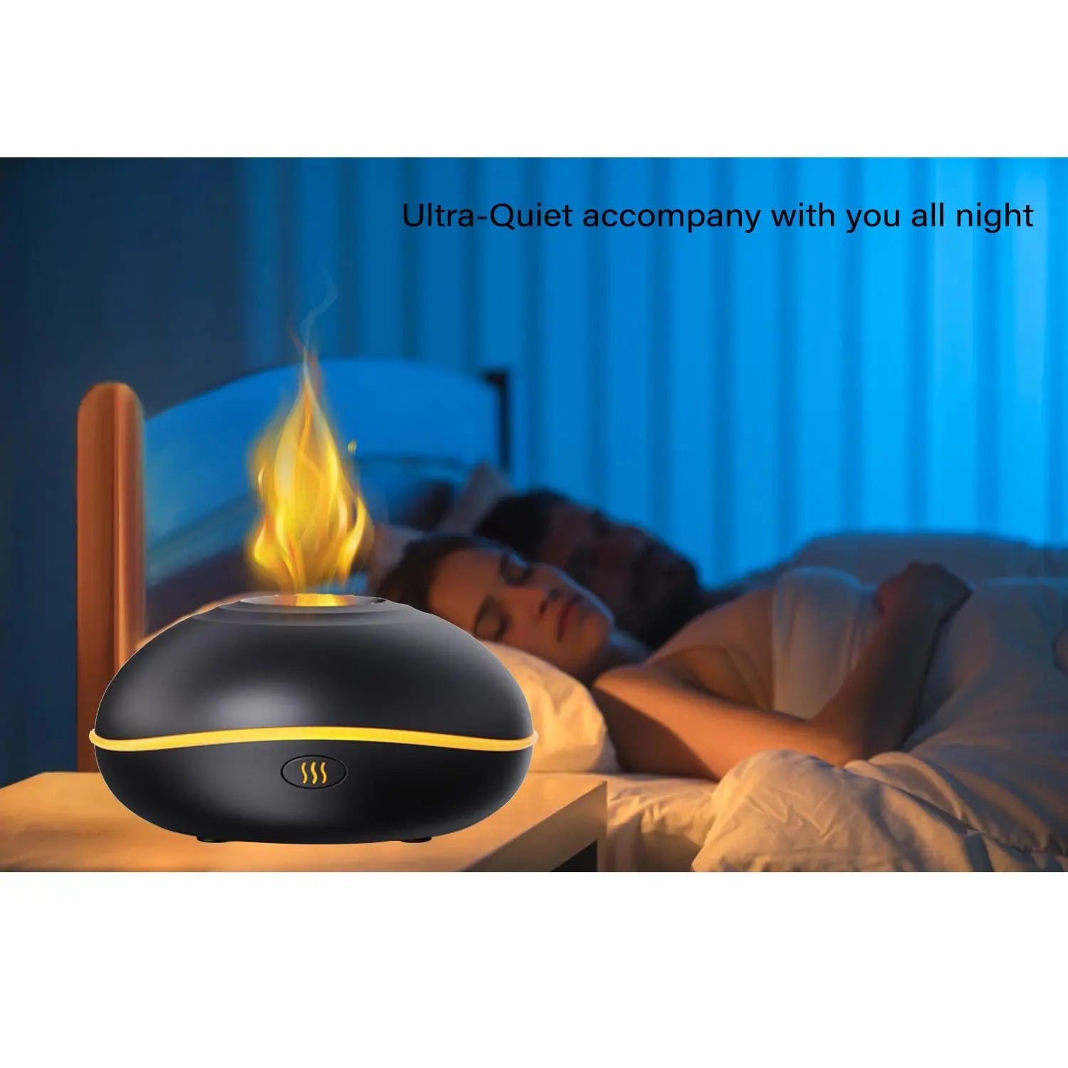 Lotnafee Colorful Flame Fire Diffuser Humidifier, Upgraded Scent Diffuser for Essential Oils Home,Office,Yoga Lotnafee Au supplements