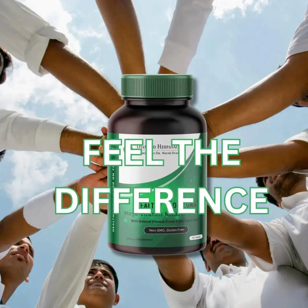 Herpanacine Diamond Healthy Horizons Multivitamin - Natural Multivitamin to Support Stress Relief and Provide Essential Nutrients Herpanacine Au supplements