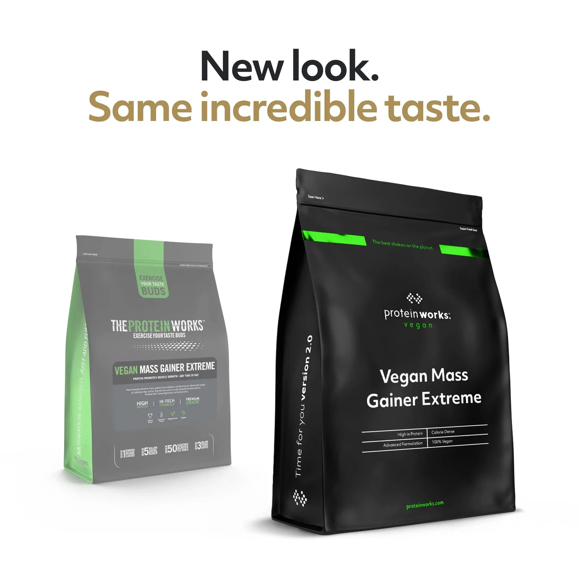 Protein Works - Vegan Mass Gainer Extreme | High Calorie Protein Powder | Weight Gainer Protein Works Au supplements