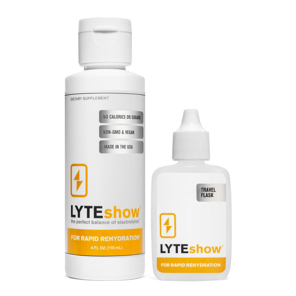 LyteShow - Electrolyte Drops for Rapid Rehydration + Digestion + Brain + Energy + Immunity