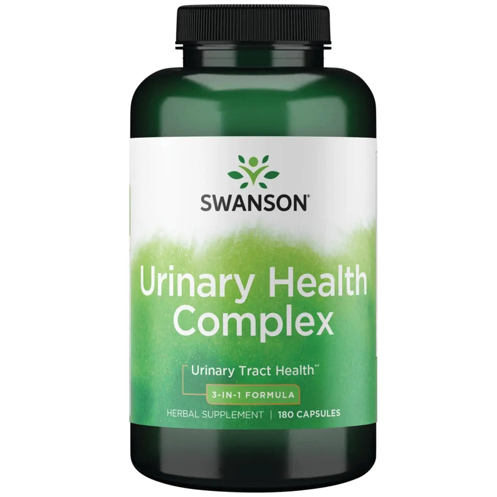 Swanson Urinary Health Complex Triple Herbal Protection Urinary Bladder Health Support 180 Capsules Swanson Au supplements