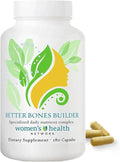 Better Bones Builder - 32-in-1 Calcium Supplements for Women, 300mg Calcium with Vitamin A, C, D3, K, and 300mg Magnesium, Zinc Selenium Women's Health Network Au supplements