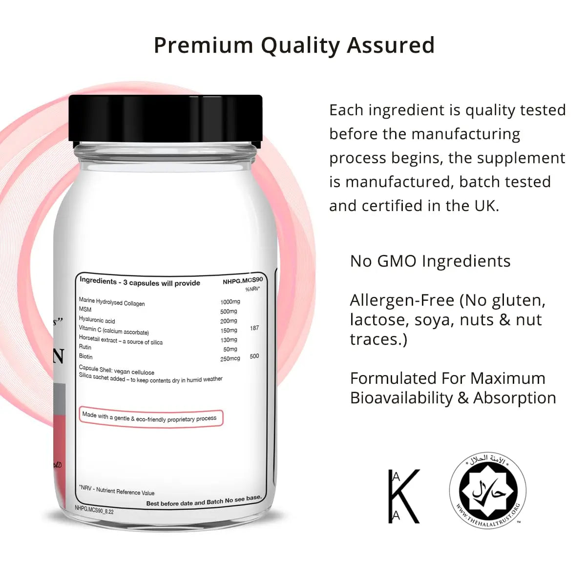 Advanced Marine Collagen Support, specifically Designed to Support Skin NHP The Natural Health Practice Au supplements
