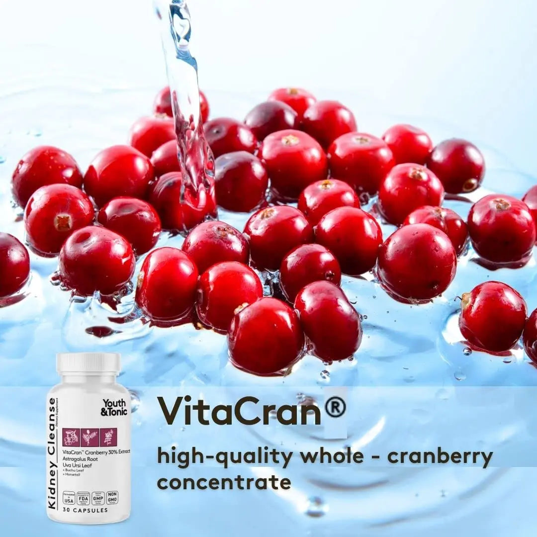 Youth & Tonic Daily Water Retention Pills for Kidney Cleanse Swelling and Excess Body Fluid Youth & Tonic Au supplements