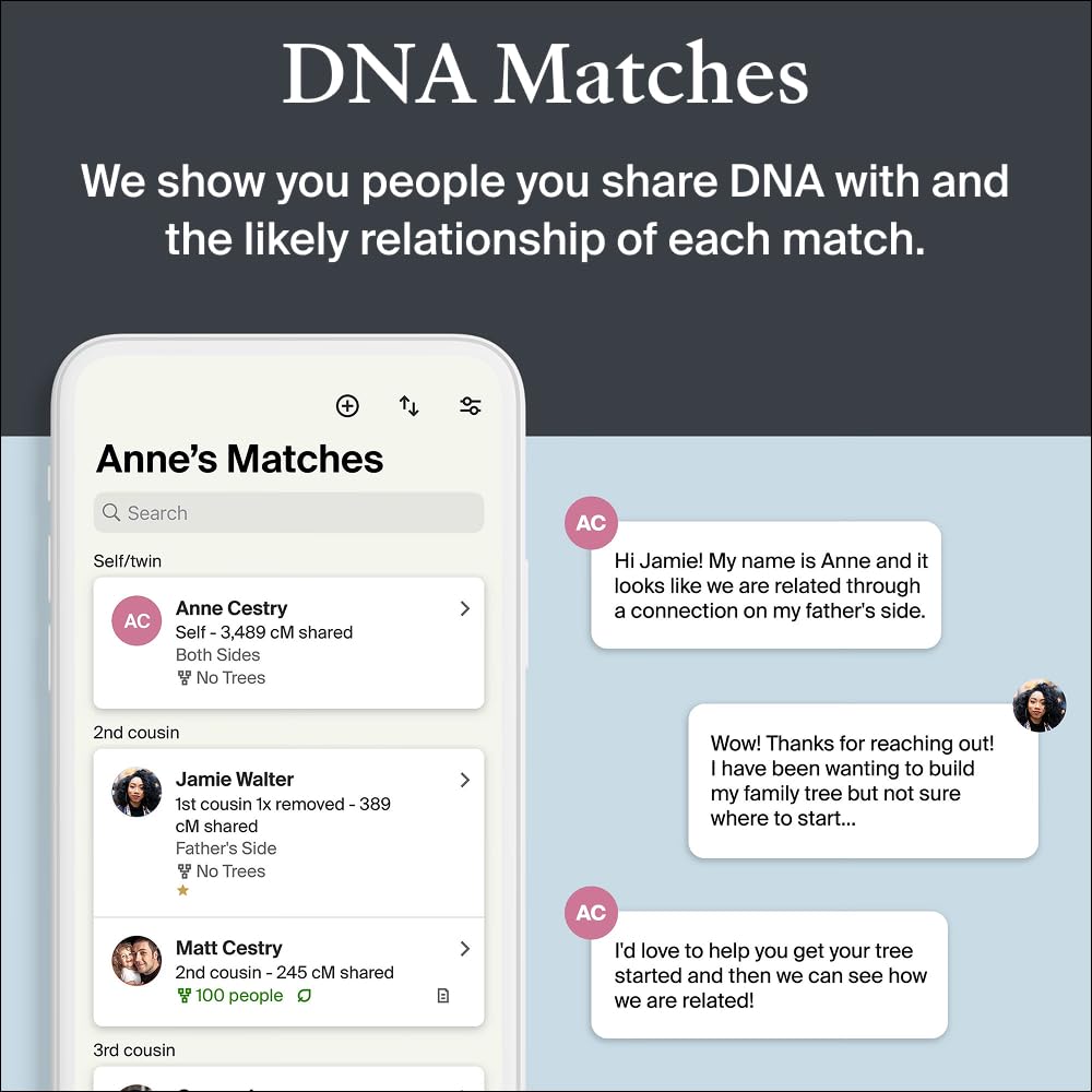AncestryDNA Genetic Test Kit + 3-Month Ancestry World Explorer Membership: Personalized Genetic Results, DNA Ethnicity Test, Family History, Complete DNA Test, 3600+ Regions and Journeys AncestryDNA Au supplements