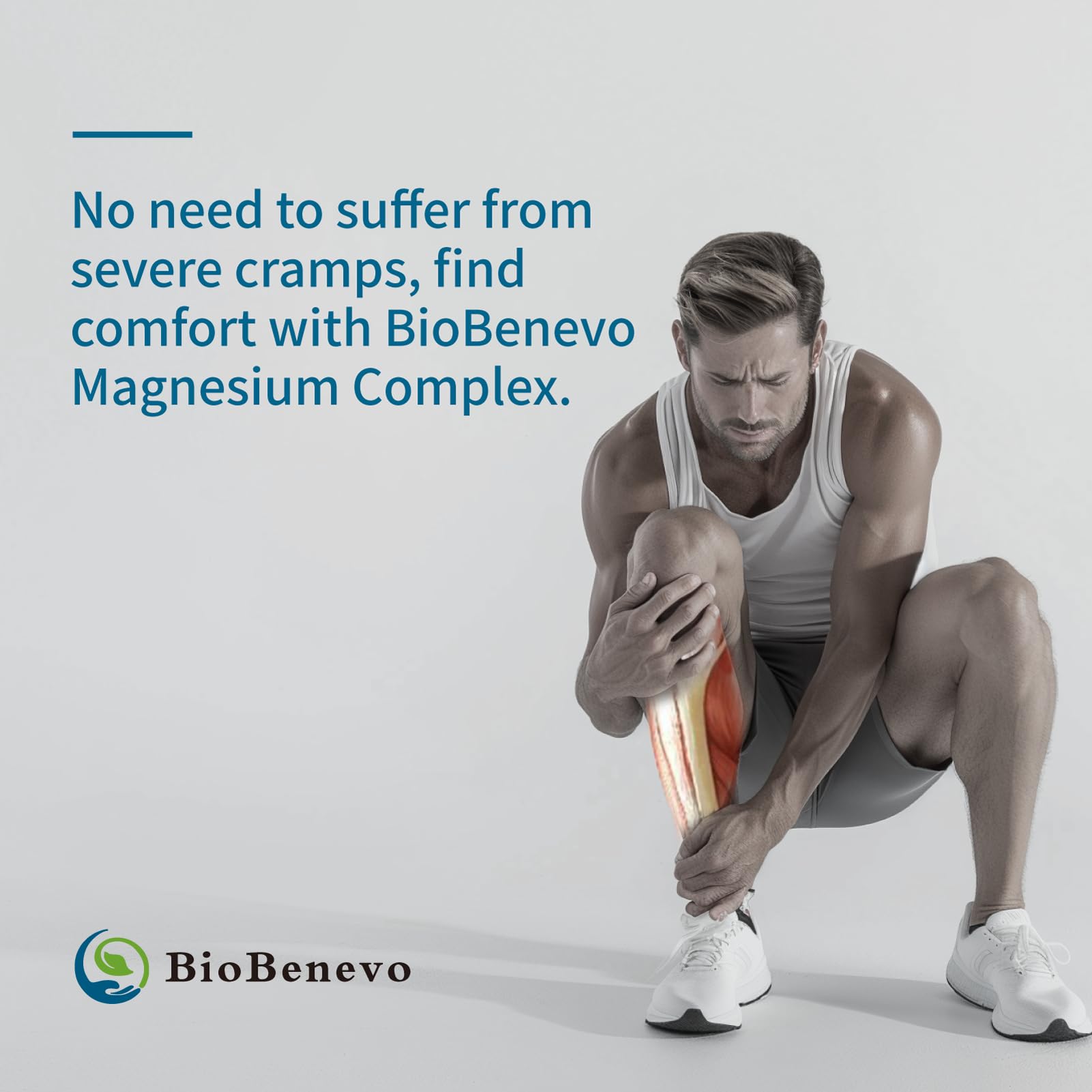 5-in-1 Magnesium Complex | 320mg of Magnesium Glycinate, Malate, Citrate… | Support for Sleep, Muscle Relaxation, and Energy Metabolism | High Absorption | Vegan, Non-GMO | 120 Capsules BioBenevo Au supplements