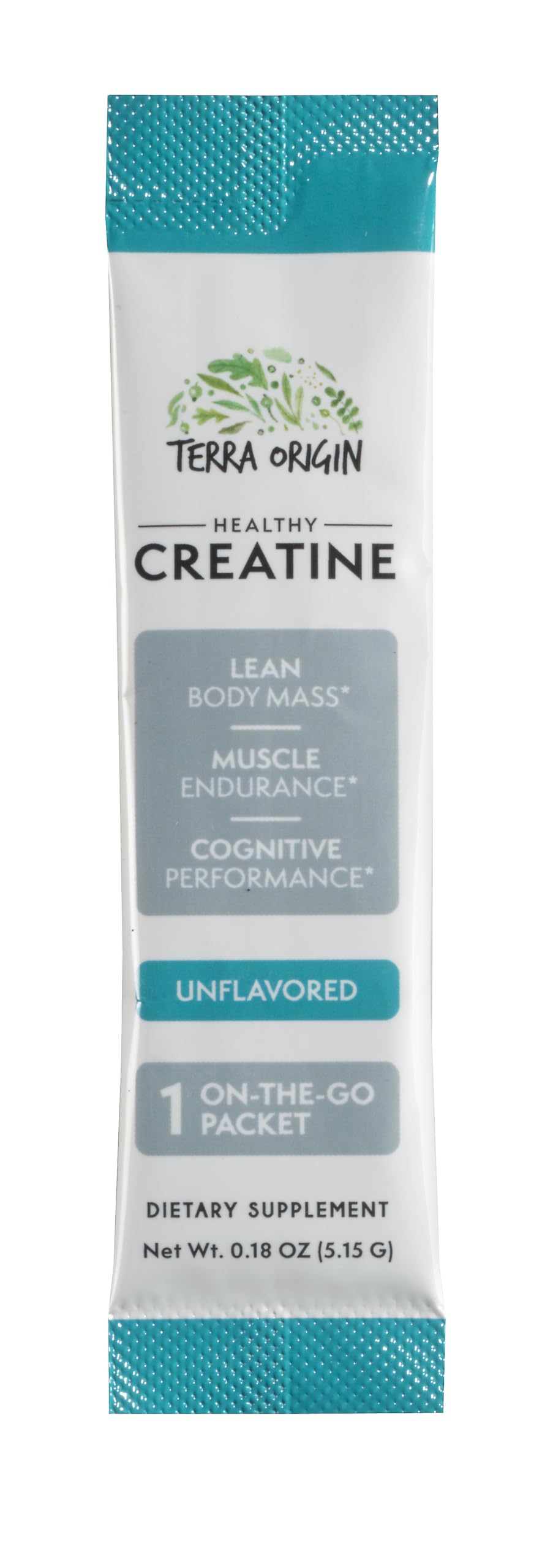 TERRA ORIGIN Healthy Creatine Micronized Monohydrate Powder | 30 Stick Packs | Support for Muscle and Cognitive Performance* | Supplement for Women and Men