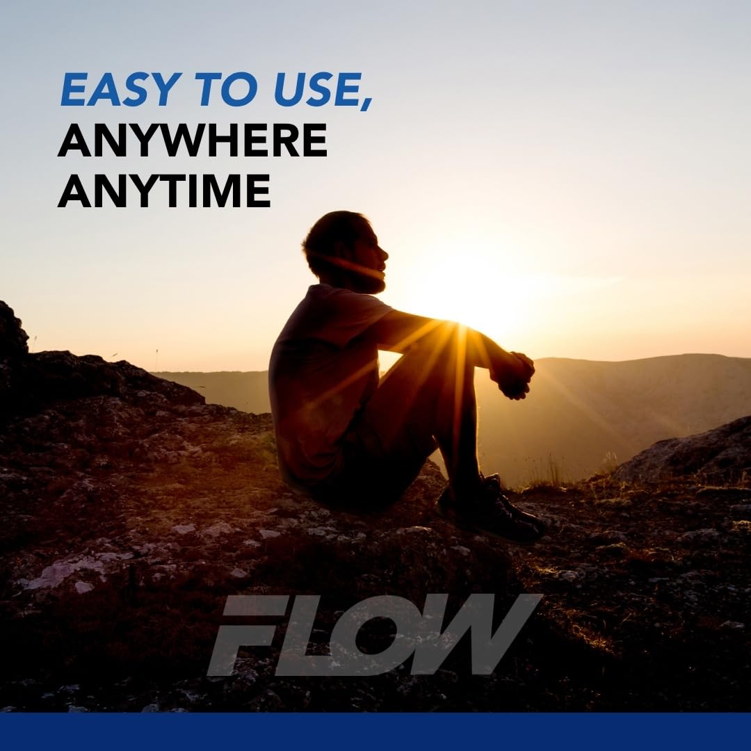 Flow Pouches Mushroom Nootropic Pouches - 600mg Organic Mushroom Energy Ultra Pouches with Lion's Mane, Reishi, Cordyceps for Focus & Clean Energy - Zero Caffeine or Sugar (5 Can Pack, Cool Mint) Flow Pouches Au supplements