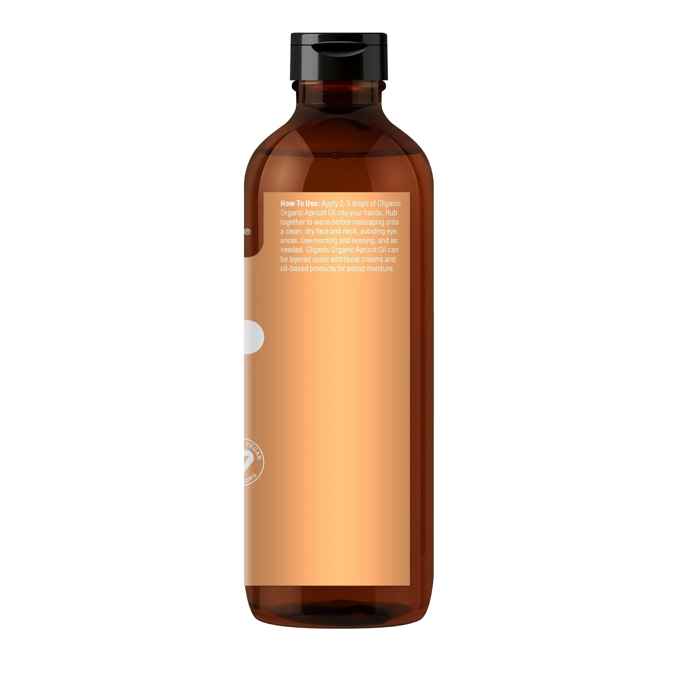 Cliganic Organic Apricot Oil, 100% Pure (8oz) - For Skin, Hair & Face | Natural Cold Pressed Unrefined Cliganic Au supplements