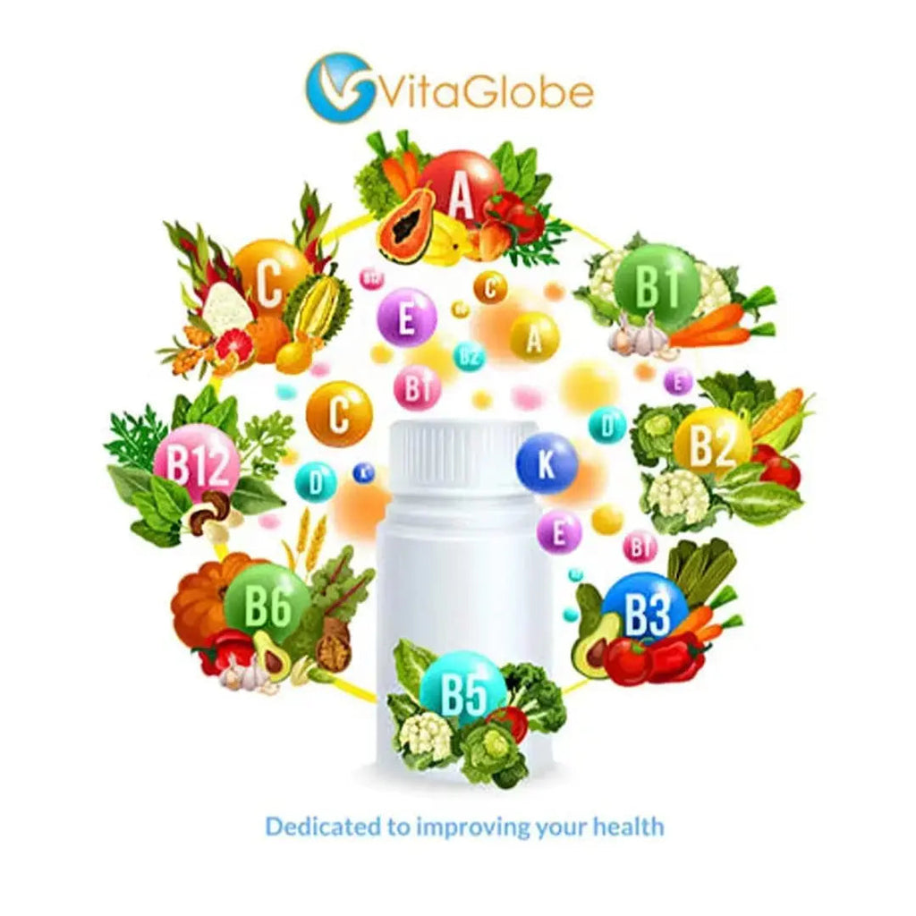 VITA GLOBE Kids Complete Multivitamin Gummies – with Vitamins A, C, D, E, B6 & B12 | Daily Immune, Growth & Wellness Support | VITA GLOBE Au supplements