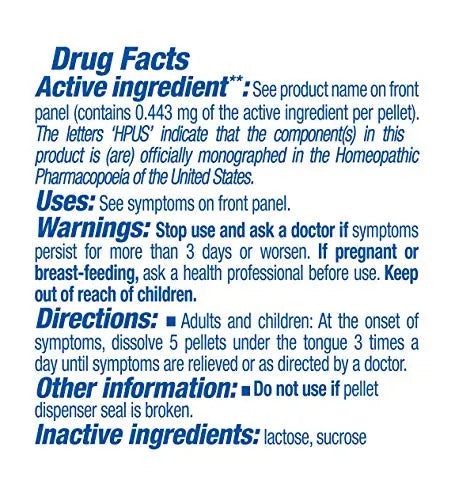Boiron Histaminum Hydrochloricum 6C 80 Pellets Homeopathic Medicine for Allergy Relief Boiron Au supplements