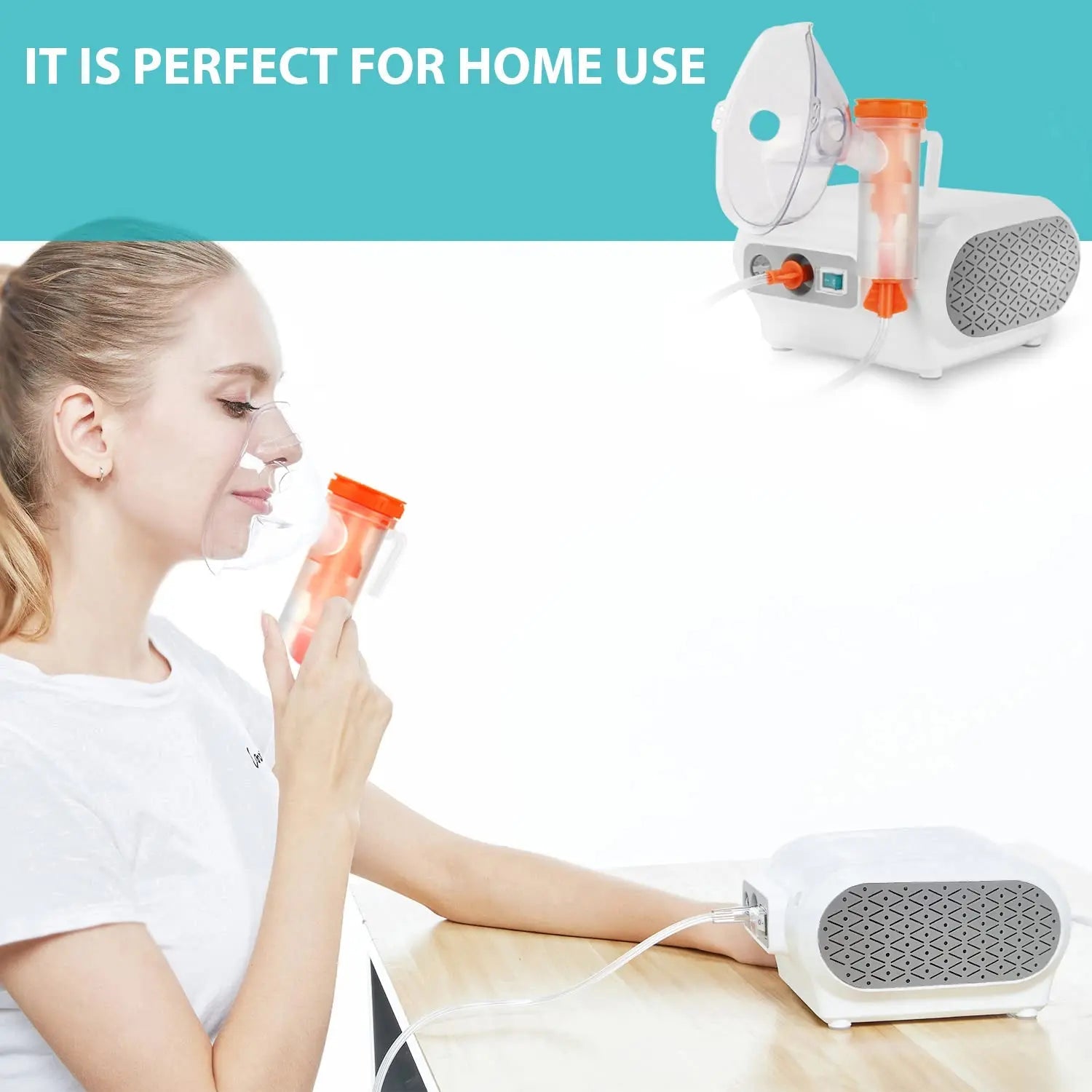 MAYLUCK Portable Compressor Nebulizer, Nebulizer Machine with 1 Set Mayluck Au supplements