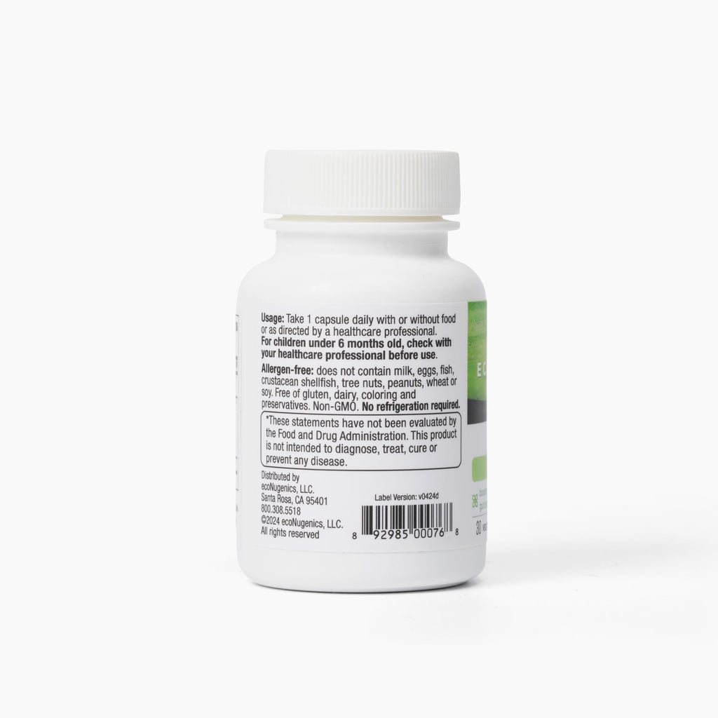 EcoNugenics PowerBiotic: Prebiotic, Probiotic & Postbiotic for Men & Women – 30 Capsules (1 Daily) – Supports Digestive Health, Gut Cleanse, Constipation Relief, Immune Function EcoNugenics Au supplements