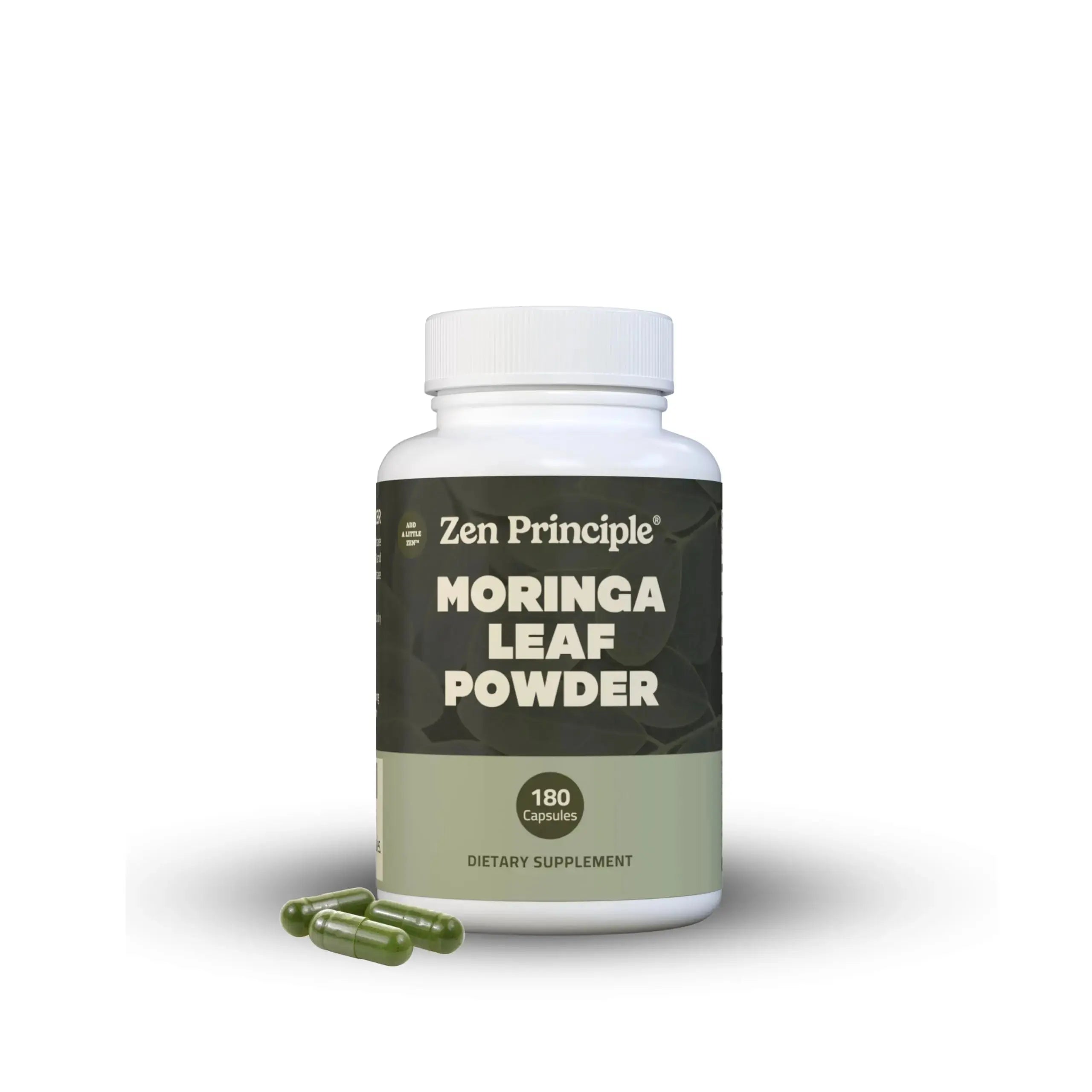 Zen Principle Organic Moringa Oleifera. Ultra-Premium. Provides an All Natural Energy Boost and Multi-Vitamin Zen Principle Au supplements