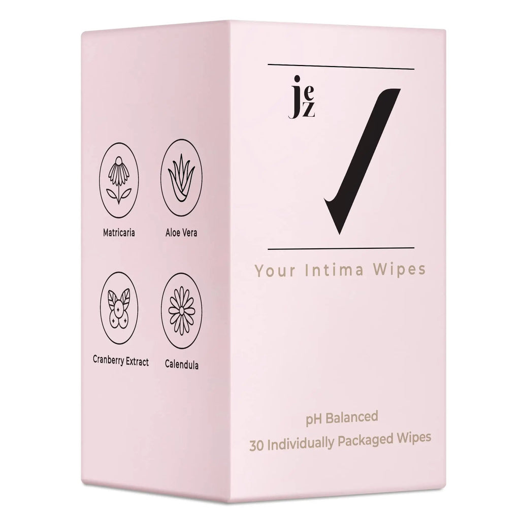 Jez Your Intima Wipes 30-Pack - Women's Feminine Care, Hygiene Products On the Go JEZ Au supplements