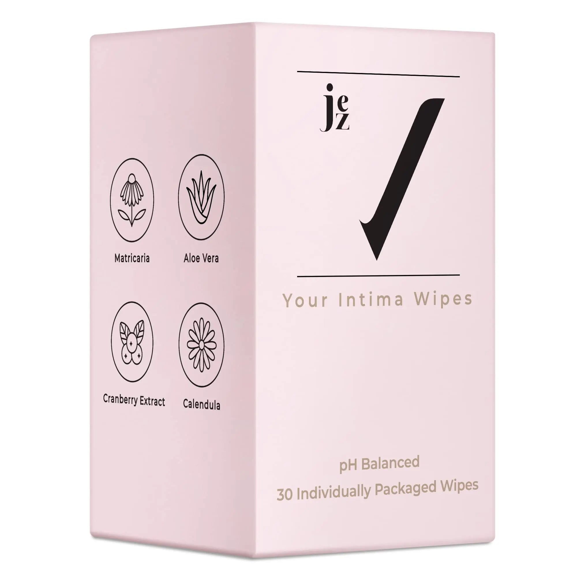 Jez Your Intima Wipes 30-Pack - Women's Feminine Care, Hygiene Products On the Go JEZ Au supplements