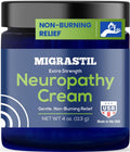 Basic Vigor Migrastil Neuropathy Relief Cream Extra Strength for Feet, Legs, and Hands. Made in The USA. Vegan and Cruelty-Free, Non-Greasy, Gentle, Non-Burning with Cooling Effect (4 oz.) Basic Vigor Au supplements