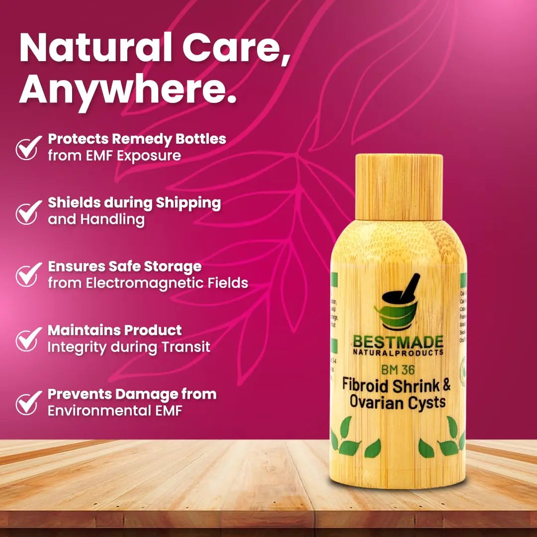 Fibroid Shrink & Ovarian Cysts BM36 - Helps Shrink Fibroids and Ovarian Cysts, Balance Estrogen Levels and Prevent Regrowth, Support for Menstrual Pain and Painful Intercourse, 30 mL Drops | Bestmade Bestmade Naturalproducts.com Au supplements