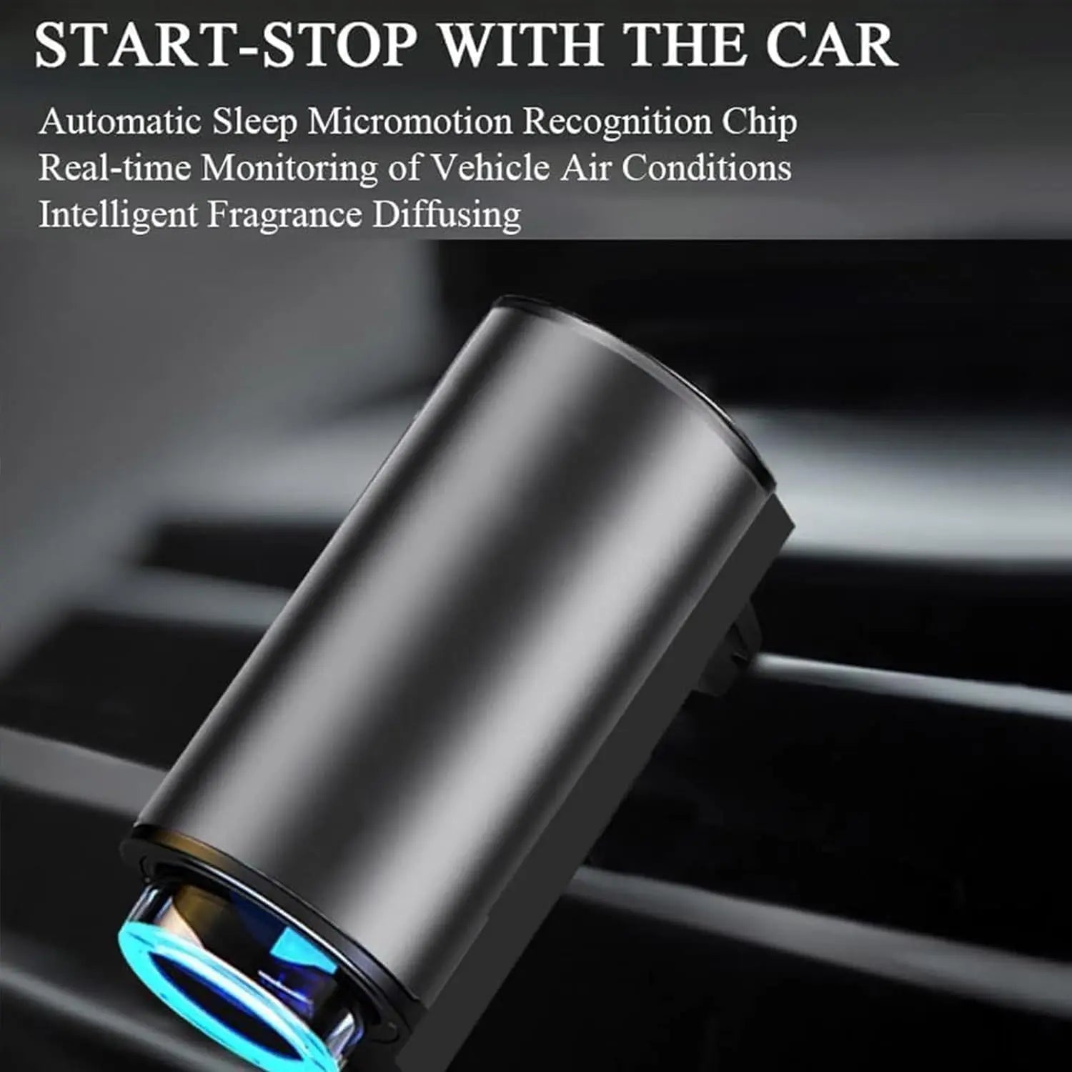 Intelligent Car Aroma,Intelligent Car Aroma Channel Car Air Freshener,Smart Car Air QYASETN Au supplements